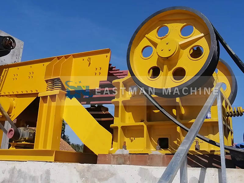 铁矿颚式破碎机