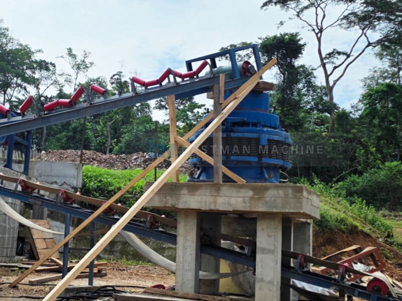 硬锰矿圆锥破碎机