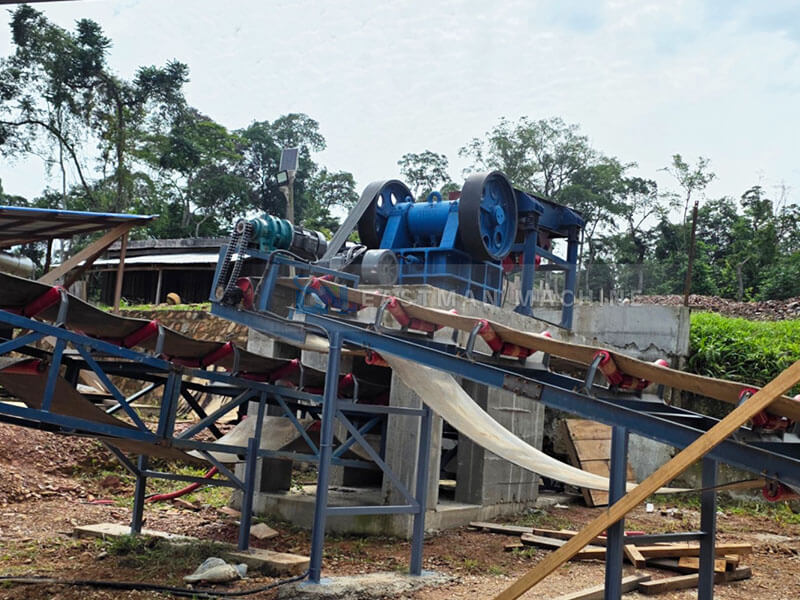 硬锰矿颚式破碎机