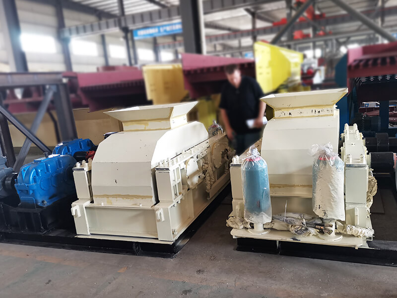 高硬度矿石高压液压对辊破